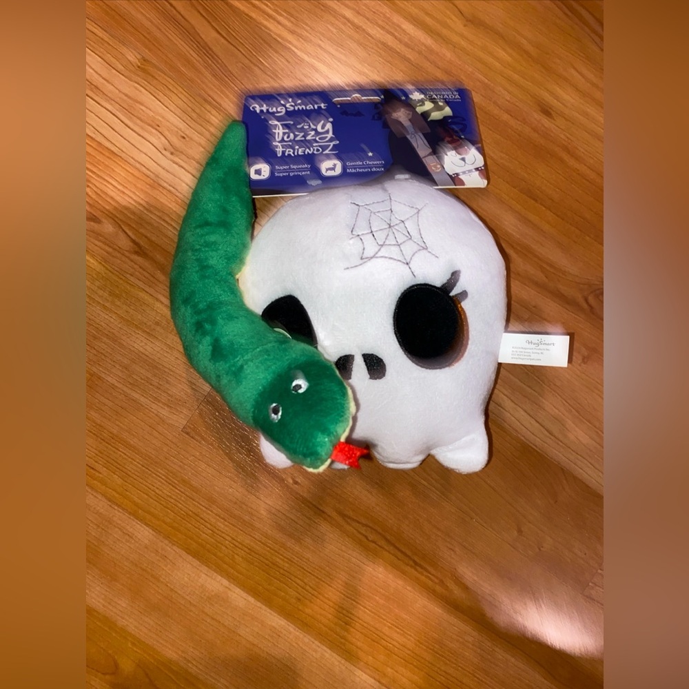 Hug Smart Small Dog Toy  Halloween 👻  Clinker & Squeaky